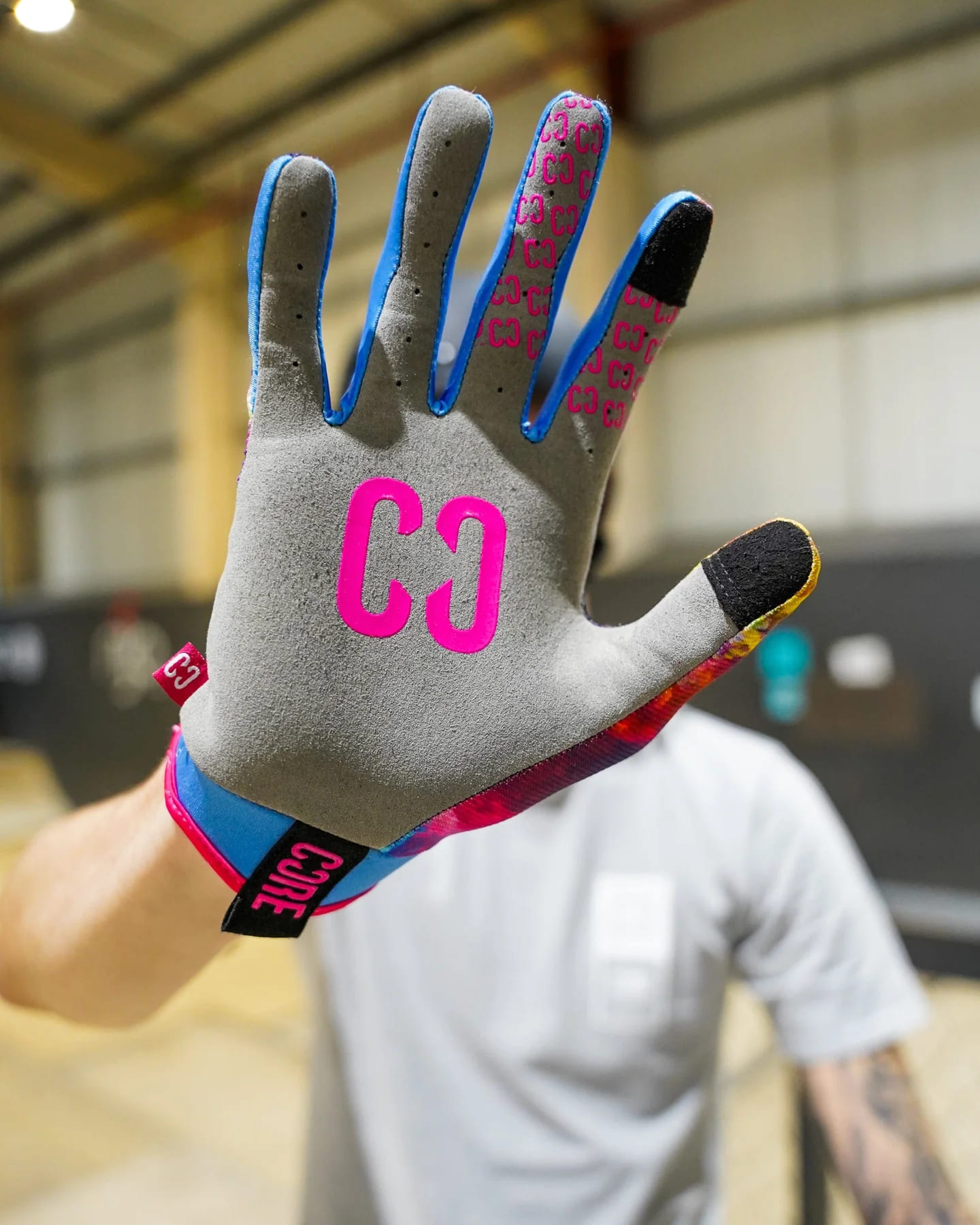 CORE - Aero Gloves - Neon Galaxy - rukavice